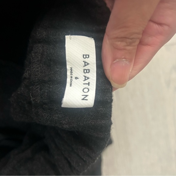 Aritzia Babato Wool Cashmere Trouser Pants Size 6 - Picture 3 of 3